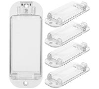 Angoily 4pcs Light Switch Guard Cover - Baby Proof Wall Switch Cover Guard for Protects Your Lights Or Circuits from Being Accidentally Turned On Or Off