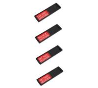 Angoily 4pcs Magnetic Slider Privacy Sign Do Not Disturb Indicator with Please Knock for Office Bathroom Meeting Room Door Privacy Protection Door Sign for Conference and Restrooms