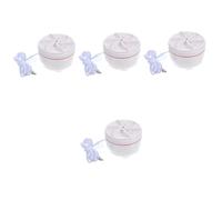 Angoily 4pcs Mini Portable Washing Machine Turbine Washer for Travel and Camping Compact Design for Socks Underwear and Clothes Lightweight and Laundry