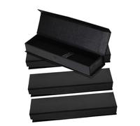 Angoily 4pcs Pen Cases Empty Pen Boxes Present Boxes Display Holder Delicate Holder Single