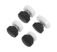 Angoily 4pcs Pottery Clay Trimming Tool with Ergonomic Plastic Ceramic Finishing Accessories for Accurate Centering and Synchronized Rotation Professional and Beginner Friendly Supplies