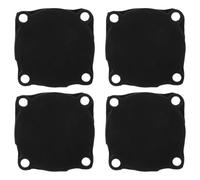 Angoily 4pcs Rubber Switch Pad Kit for Air Compressor Pressure Switch and Cylinder Head, Wear Resistant Rubber Gaskets with Efficient Sealing and Quick Installation, Suitable