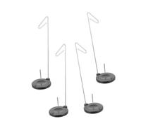 Angoily 4PCS Sewing Machine Thread Holder with Heavy Base Single Cone Spool Stand for Embroidery Quilting and Tailoring Plastic Organizer for Smooth Thread Feeding