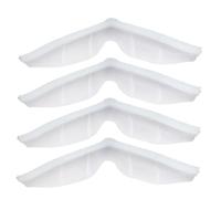 Angoily 4pcs Silicone Mist Preventer, Easy to Carry Accessories to Prevent from Fogging, for Wearing with Masks