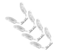 Angoily 4pcs Silicone Nose Pads Eyeglasses Nose Pads Anti-Skid Reduce Burden on Non-Slip Soft Cushions for Sunglasses and Plate Optical Frames