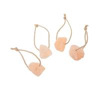 Angoily 4Pcs Small Animal Mineral Salt Blocks for Rabbits Hamsters Livestock Natural Lick Bricks with Added Trace Elements Easy to Suspend Safe and Convenient Nutrition