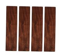 Angoily 4pcs Solid Walnut Wood Boards Hardwood Planks for Woodworking Thin Blocks Resistant to Warping Smooth Surface Easy Maintenance Unfinished Craft Wood for Whittling and Home Decor