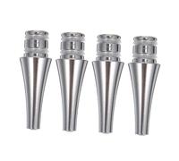 Angoily 4pcs Stainless Steel Diamond Art Pen Nibs Precision Drill Pen Tips Replacement Heads for Accurate Rhinestone Placement Crafting Tools