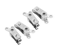 Angoily 4pcs Thermometer Oven Temperature Control Switch Electric Frying Pan Thermostat Cooking Thermometer
