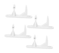 Angoily 4pcs Washer Door Striker Plastic for Washing Machine Door Buckle Striker Washer Accessory