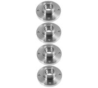 Angoily 4pcs Wood Lathe Steel Faceplate Spindle Thread Adapter for Woodworking Steel Flange Chuck Clamping for Enhanced Efficiency Woodturning Projects