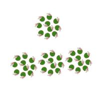 Angoily 4sets Coconut Tree Charms for DIY Jewelry Making Lightweight Pendants for Bracelets and Earrings Creative Decorative Ornaments for Fashion Accessories 10pcs*4
