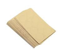 Angoily 4sets Creative PVC Wax Seal Stickers Stylish Adhesive Envelope Seals for Gift Boxes Party Favors DIY Crafts Wedding Invitations Gold Labels 30sheets*4