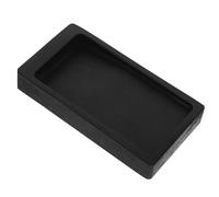 Angoily 5-Inch Natural Stone Inkstone for Chinese Calligraphy, Grinding Inkwell with Ink Pool, Rectangular Ink Slab for Students and Painting, Traditional Calligraphy Writing Supplies