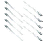 Angoily 5 Pairs Anti-slip Temple Tips for Eyeglasses, Soft round Hole Sleeve Covers in Blue-grey, Replacement Glasses Stem Protectors for 1.4mm Thin Metal Frame Eyewear, Suitable for Daily