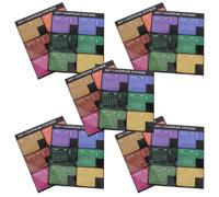 Angoily 5 Sets Monthly Calendar Planner Stickers 2027 Self-Adhesive Colored Index Tabs on Coated Paper, 10 Sheets Easy-to-Tear Divider Labels for Yearly Planners and Journals