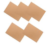 Angoily 5 Sheets Thick Kraft Cardstock Drawing Paper for Artists Multi Purpose Blank Painting Paper for DIY Crafts School Art Watercolor Pencils Markers