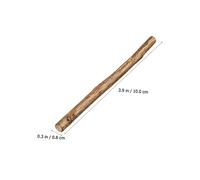 Angoily 50 Pcs Natural Wooden Craft Sticks with Bark Covered Rustic Log Branches for DIY Arts Home Decoration and Festival Crafts