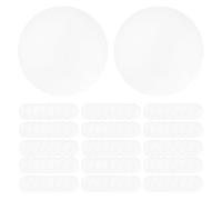 Angoily 500 Sheets of Coffee Cup Sealing Papers, Leak-Proof Paper Films, Anti-Spill Cup Covers for Beverage Packaging, Disposable Round Seals for Everyday Use
