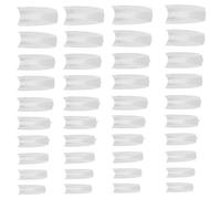 Angoily 500pcs French Style Fake Nail Tips Made of Safe PC Material for Professional and Home Use False Nails with Full Cover for Stylish with Gel