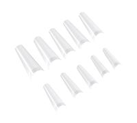 Angoily 500pcs Manicure Nail Practice Tips Made of Plastic for Freshmen with Convenient to Use and Easy to Reorder Nail Display Boards