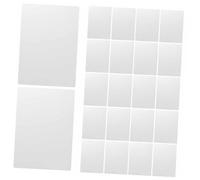 Angoily 50pcs Clear Matte Binding Covers Transparent Plastic Sheet Protectors for Reports Proposals Wear Resistant Organizer Covers with Enhanced Clarity and Professional Finish