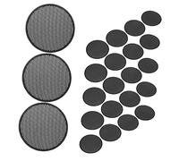 Angoily 50pcs Dust Cover Net Sticker for Electronic Product Speaker Camera Lens Accessories Self-adhesive Pvc Dust Cover for Usb Port and Phone Speaker