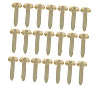Angoily 50Pcs Gold Metal DIY Brads Multi Function Paper Fasteners for Scrapbooking Card Making Crafts Smooth Edges Safe for Durable Decorative Craft Pegs for Handmade Projects