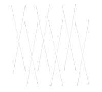 Angoily 50pcs Plastic Tubes for DIY Projects Lightweight Round Hollow Modeling Pipe for Creative Architectural Model Making and Sand Table Supplies