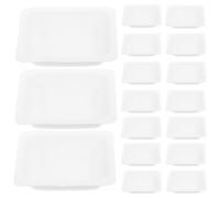 Angoily 50pcs Plastic Weighing Pans Chemistry Weigh Boats for Dry Powder Scale Lab Use Versatile Plastic Tray for Food Jewelry Snack Measurement