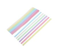 Angoily 540pcs Double-Sided Colorful Origami Star Paper Strips with Gradient Foil Texture Versatile DIY Craft Paper for Lucky Star Folding Decoration and Mindfulness Activities