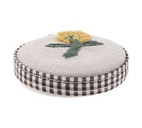 Angoily 5m Retractable Vintage Fabric Measuring Tape for Body and Garment, Tailor Sewing Ruler with Embroidered Cloth, Soft Tape Measure for Dressmaking and Crafting