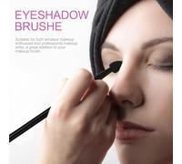 Angoily 5PCS Black Silicone Eyeshadow Makeup Brush Set, Multi-Purpose Eye Makeup Brushes for Precise Facial Application, Suitable for Travel and Daily Use