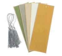 Angoily 5pcs Blank DIY Paper Bookmarks for Painting and Writing Lightweight Chinese Calligraphy Style with Design Unpainted Bible Bookmarks for Custom Decoration and Craft Projects