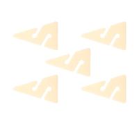 Angoily 5pcs Cave Diving Directional Marker Triangle Line Arrow White ABS | Compact, Easy to Store, Easy to Carry, Technical Diving, Sunken Wreck Diving, Glow in White