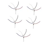 Angoily 5pcs Ceiling Fan Pull Chain Speed Control for Ceiling Lights Fans Easy Installation Finish Versatile Use Home Decor