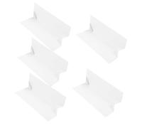 Angoily 5pcs Diamond Color Grading Card for Jewelry Identification Professional Gem Paper Tray for Accurate Color Assessment of Diamonds Gemstones