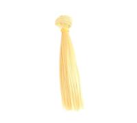 Angoily 5pcs Fantasy Straight Hair Wig Heat Resistant for Dolls Network Style Easy to Wear Lifelike Head Skin Treatment