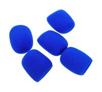 Angoily 5pcs Foam Windscreen for Handheld Mic Reusable Sponge Microphone Cover Mic Protector for Karaoke Singing Thick Foam Material