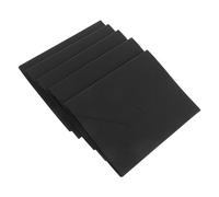 Angoily 5pcs Kraft Paper Scrapbook Mini Scrapbook Album Travel Adventure Foldable Multi-page Card-insert Structure Accordion Design Easy Photo Organization Black Birthday Wedding Photo