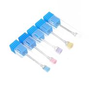 Angoily 5pcs Metal Nail Dust Brush for Manicure Nail Tools Not Easily Fall for Home and Salon Use