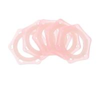 Angoily 5pcs Microphone Protection Ring Slip Six-corner Protective Rings for Microphones Gaming Use