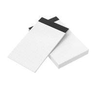 Angoily 5pcs Mini Dot Grid Paper Pad Sticky Notepads with Easy Writing Experience, White Paper Self-stick Notes, Portable for Pocket Or Briefcase, for Architects and Office Use
