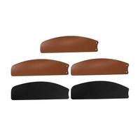 Angoily 5pcs Plastic Ceiling Fan Blades Replacement Weatherproof Abs Material Ceiling Fan Parts for Indoor and Patio Use