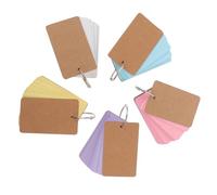 Angoily 5Pcs Portable Memo Cards Reusable DIY Stationery for Students Teachers Office Travel Note Taking and Message Writing