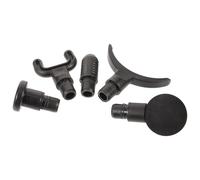 Angoily 5pcs Replaceable Massager Attachment Massager Head Plastic Round Big U Shape Reduces Tension Promotes Muscle Development Portable Use at Home on The Go for Runners and Fitness