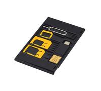 Angoily 5pcs Sim Card Adapter Kit Otg Reader for Micro and Nano Sim Random Color Compatible Smartphones and Tablets