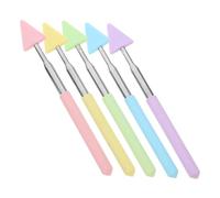 Angoily 5PCS Telescopic Teaching Pointer Sticks for Classroom Extendable Black Board Reading Indicators Handheld Multi-Function Pointing Rods for Teachers and Presentations