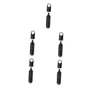 Angoily 5pcs Wear-resistant Elevator Button Pen Portable Ticket Taking Pen Practical Elevator Pusher for No Touch Button Pusher Black Material