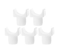 Angoily 5pcs Wheelchair Supports Guide Wheelchair Rail Abs Material Easy Installation Easy Replacement Sturdy Design for Accessories